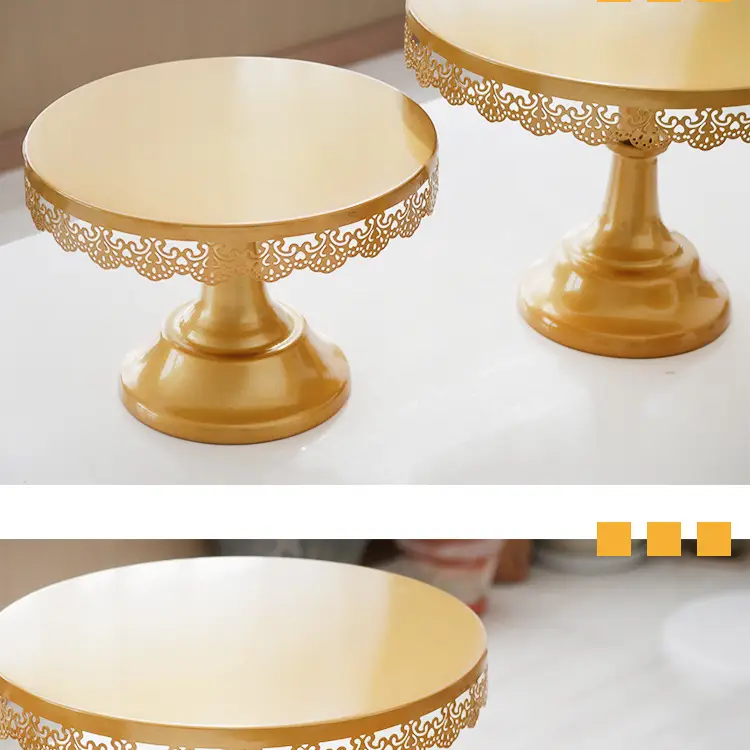 European Dessert Table Ornament Rack Iron Tray Wedding Decoration — feature 4