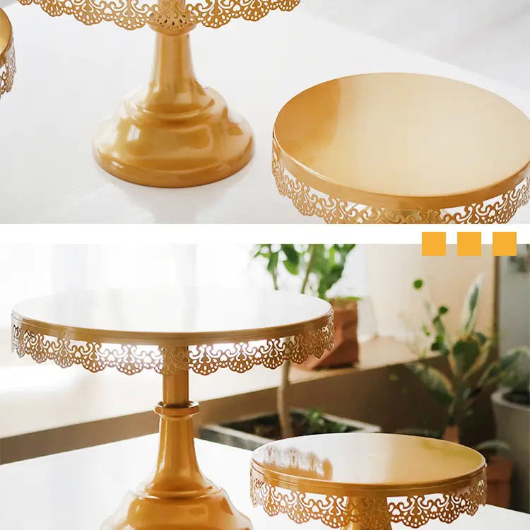 European Dessert Table Ornament Rack Iron Tray Wedding Decoration — feature 5