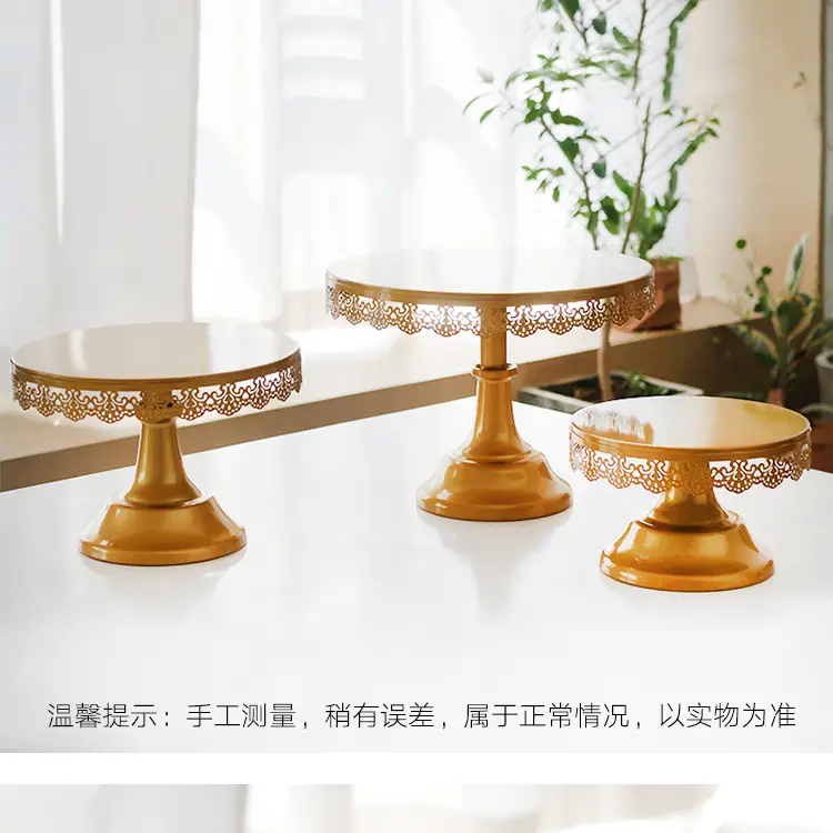 European Dessert Table Ornament Rack Iron Tray Wedding Decoration — feature 7