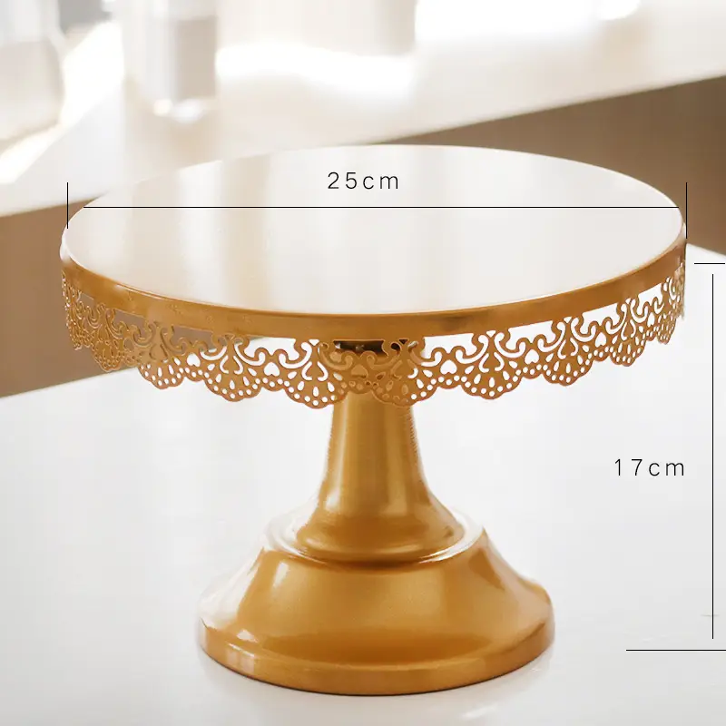 European Dessert Table Ornament Rack Iron Tray Wedding Decoration - Image 2