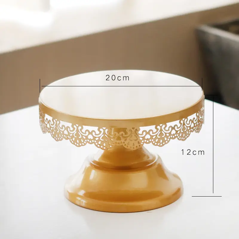 European Dessert Table Ornament Rack Iron Tray Wedding Decoration - Image 3