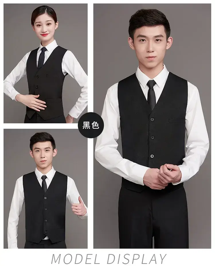 Blue Vest for Men & Women - Perfect for Catering & Work — feature 13