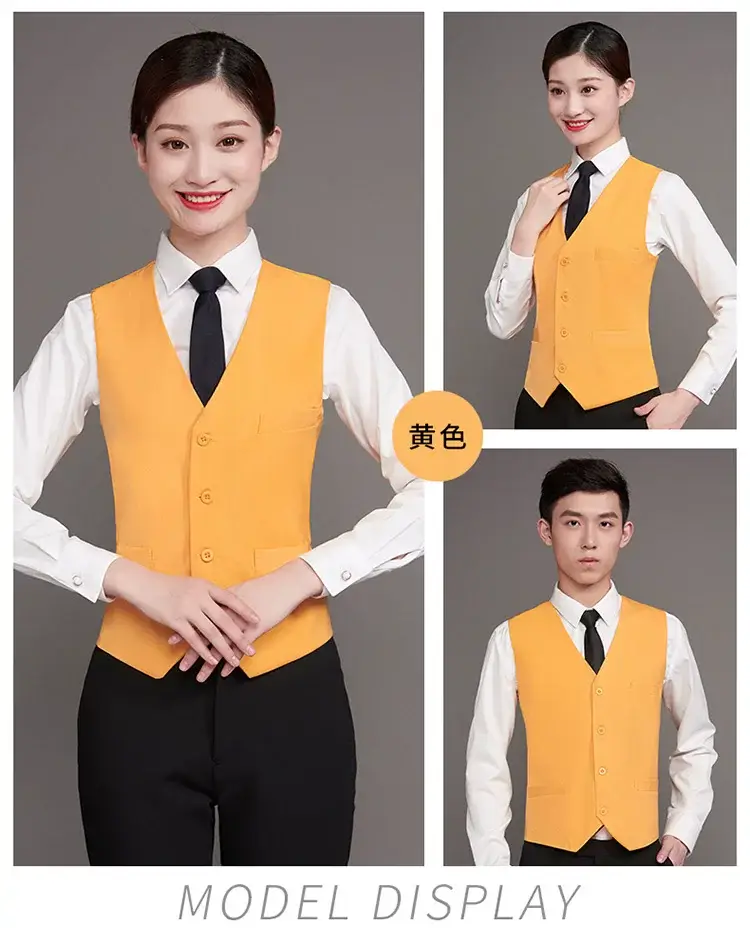 Blue Vest for Men & Women - Perfect for Catering & Work — feature 16
