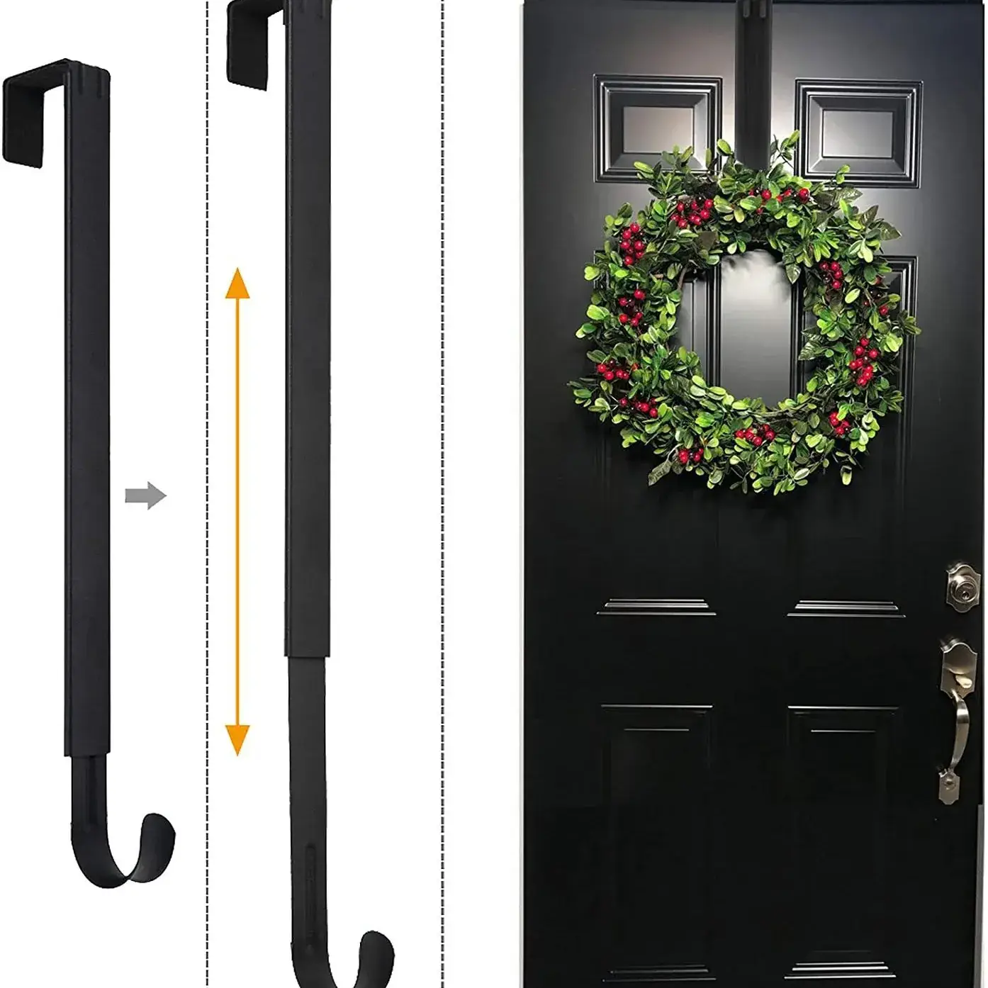 Adjustable Telescopic Door Hooks 1 Pack - Image 3
