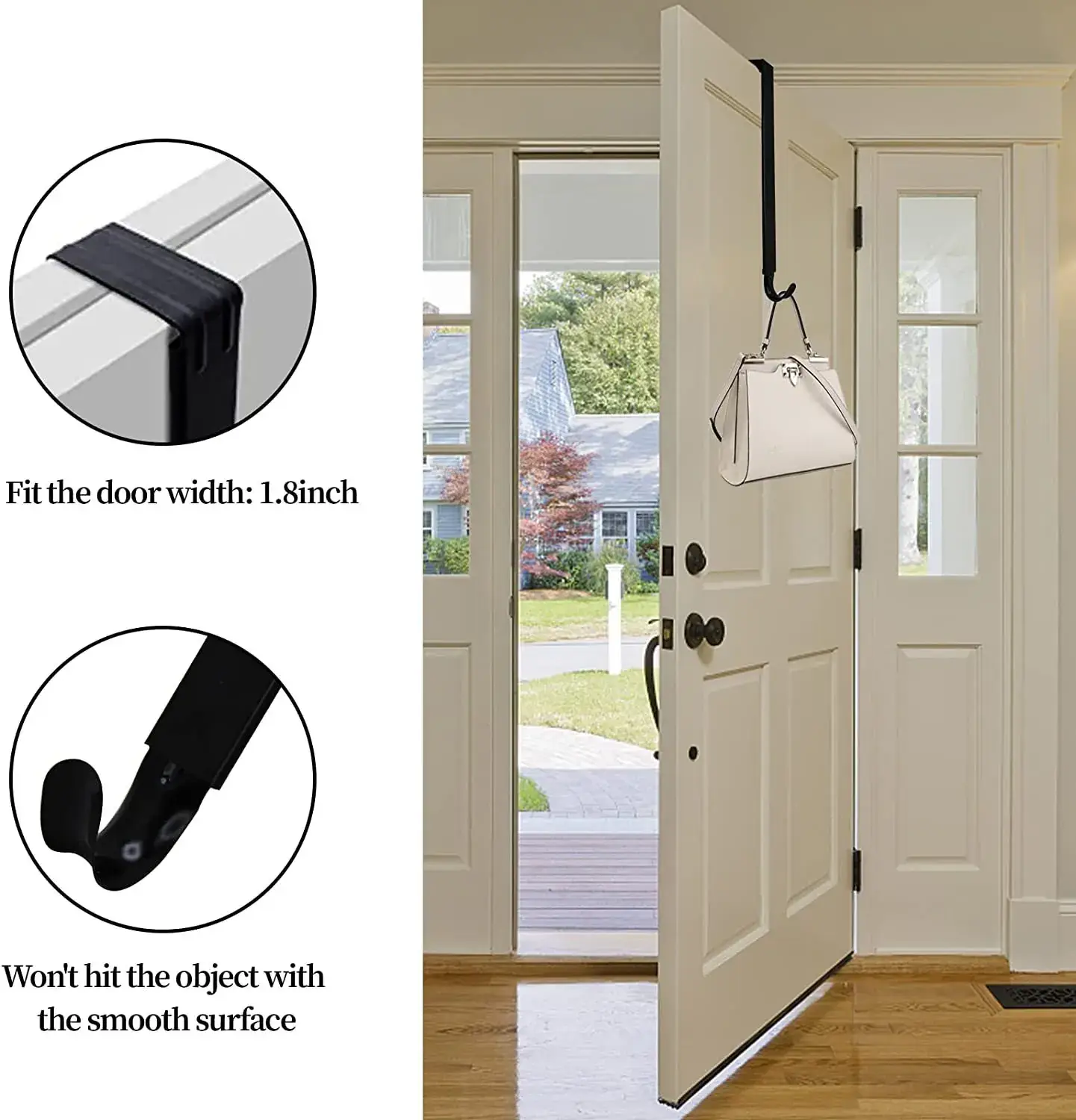 Adjustable Telescopic Door Hooks 1 Pack — feature 3