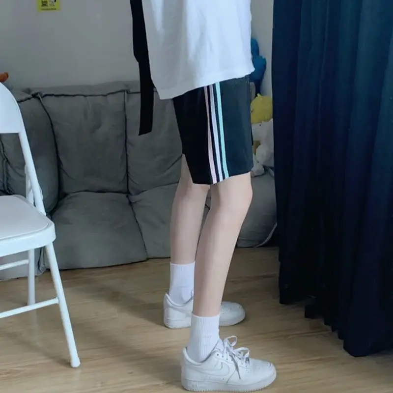 Women's Cotton Sports Shorts Wide Leg Casual Summer - Image 11