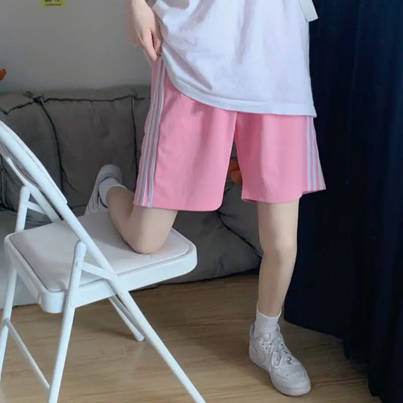 Women's Cotton Sports Shorts Wide Leg Casual Summer - Image 12