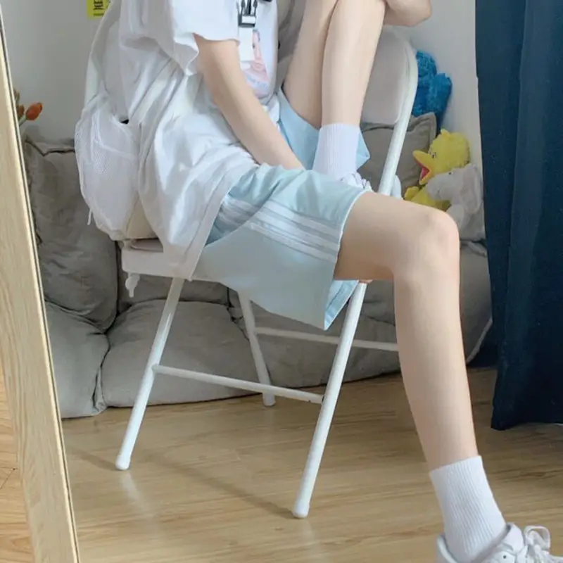 Women's Cotton Sports Shorts Wide Leg Casual Summer — feature 10