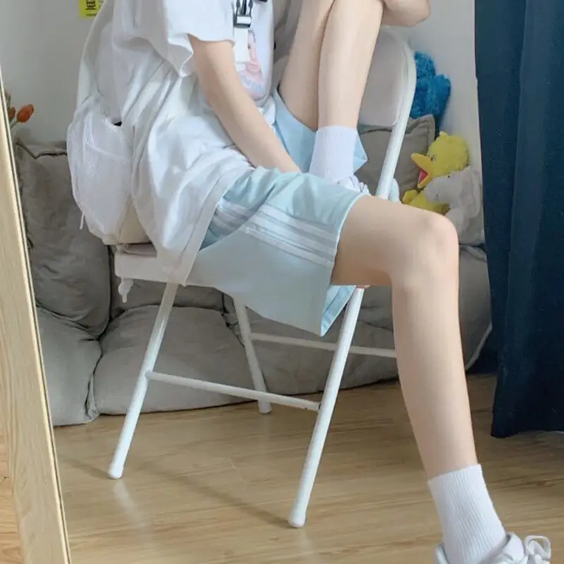 Women's Cotton Sports Shorts Wide Leg Casual Summer - Image 3