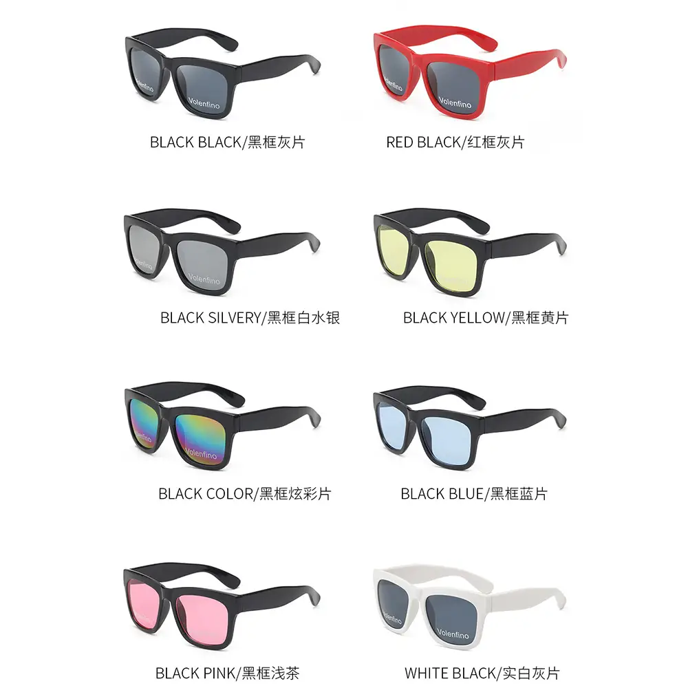 Children's UV400 Sunglasses Black 5-12Yrs - Image 7