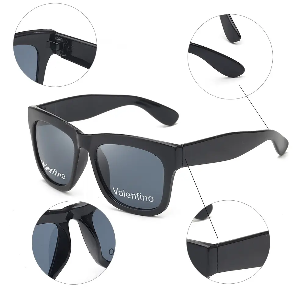 Children's UV400 Sunglasses Black 5-12Yrs - Image 9
