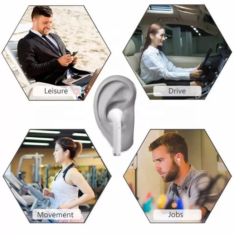 Wireless Earbuds with Noise Cancellation & 3.5mm Cable - Image 6