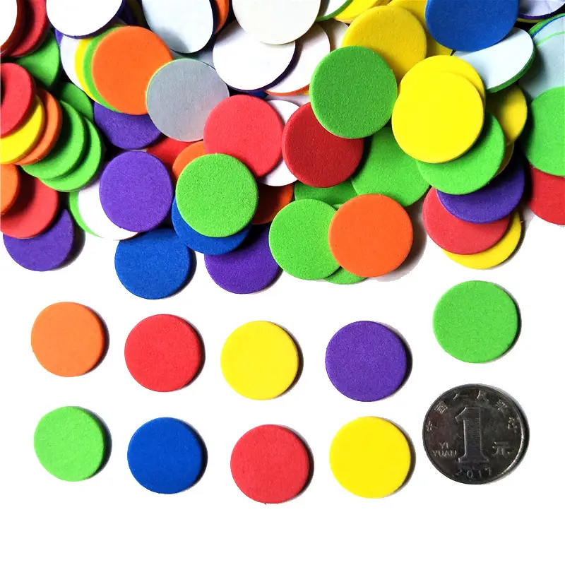 EVA Patch Stickers 1-5cm Round Square Triangle Pentagram Geometric