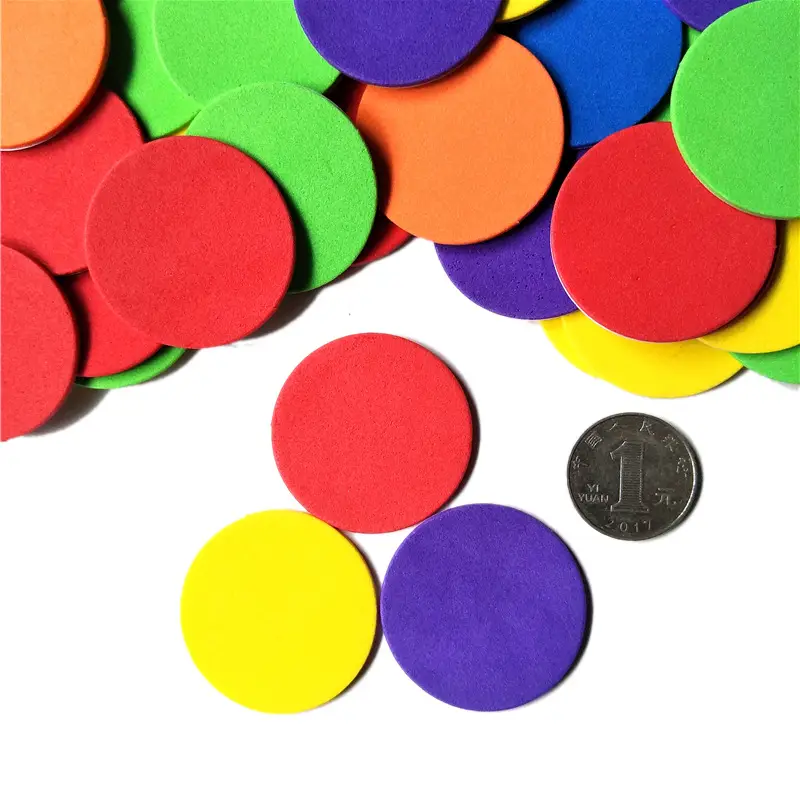 EVA Patch Stickers 1-5cm Round Square Triangle Pentagram Geometric