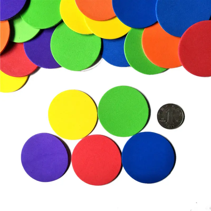 EVA Patch Stickers 1-5cm Round Square Triangle Pentagram Geometric