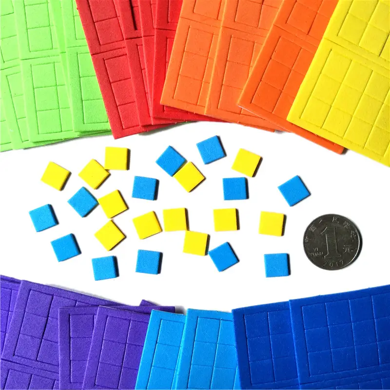 EVA Patch Stickers 1-5cm Round Square Triangle Pentagram Geometric