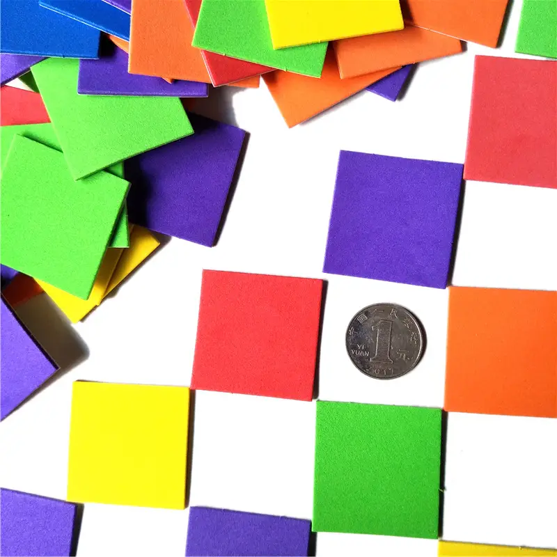 EVA Patch Stickers 1-5cm Round Square Triangle Pentagram Geometric