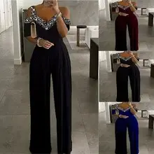 Women's Printed Yoga Pants Purple Wide Leg Loose Fit — feature 11