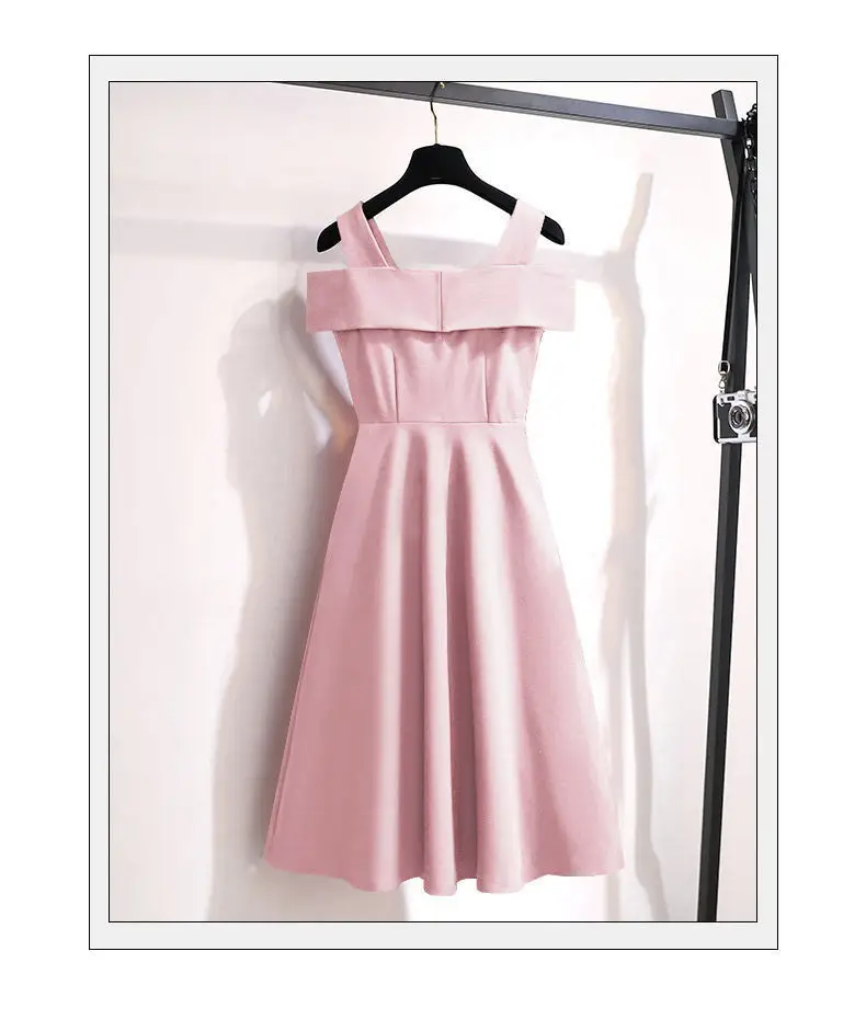 Red Fake Two-Piece Summer Dress Large — feature 17
