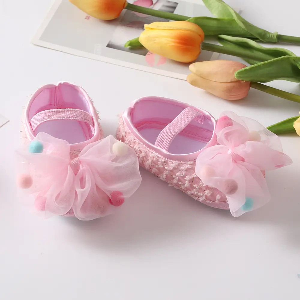 New Baby Headbands Set European American Bow Princess Shoes 0-3-6-9-12 Months