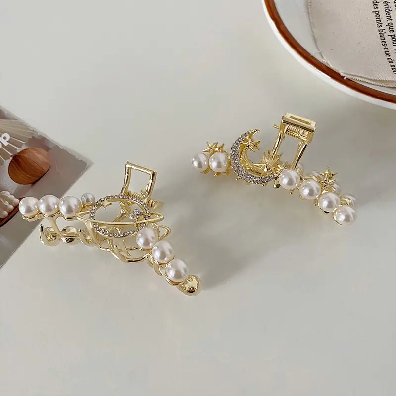 Korean Style Pearl Tassel Hairpin Clip for Women - Image 31