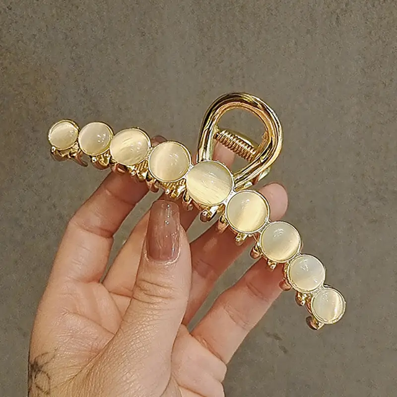 Korean Style Pearl Tassel Hairpin Clip for Women - Image 14