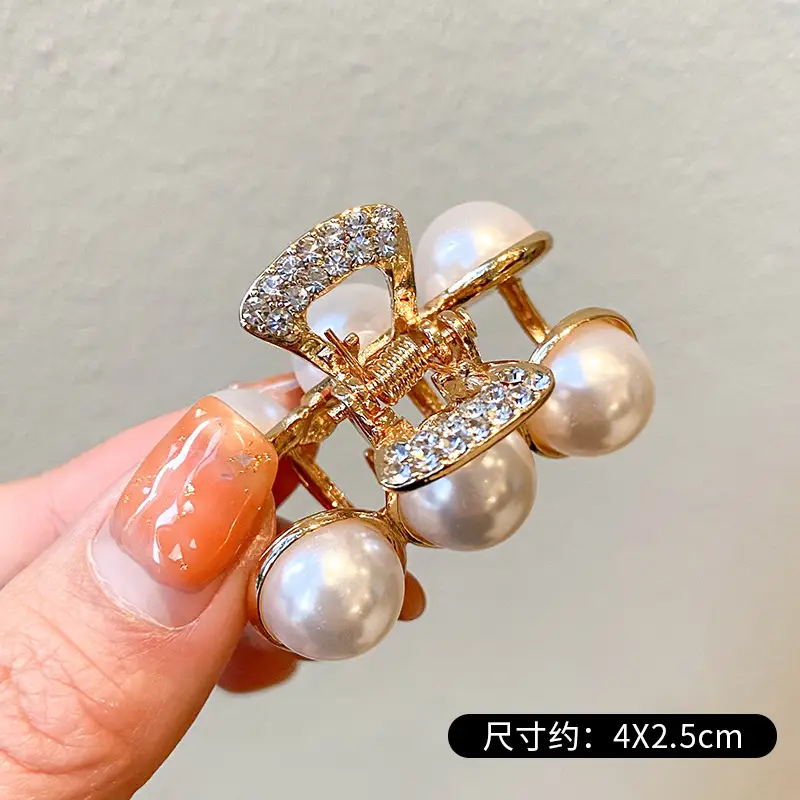 Korean Style Pearl Tassel Hairpin Clip for Women - Image 15