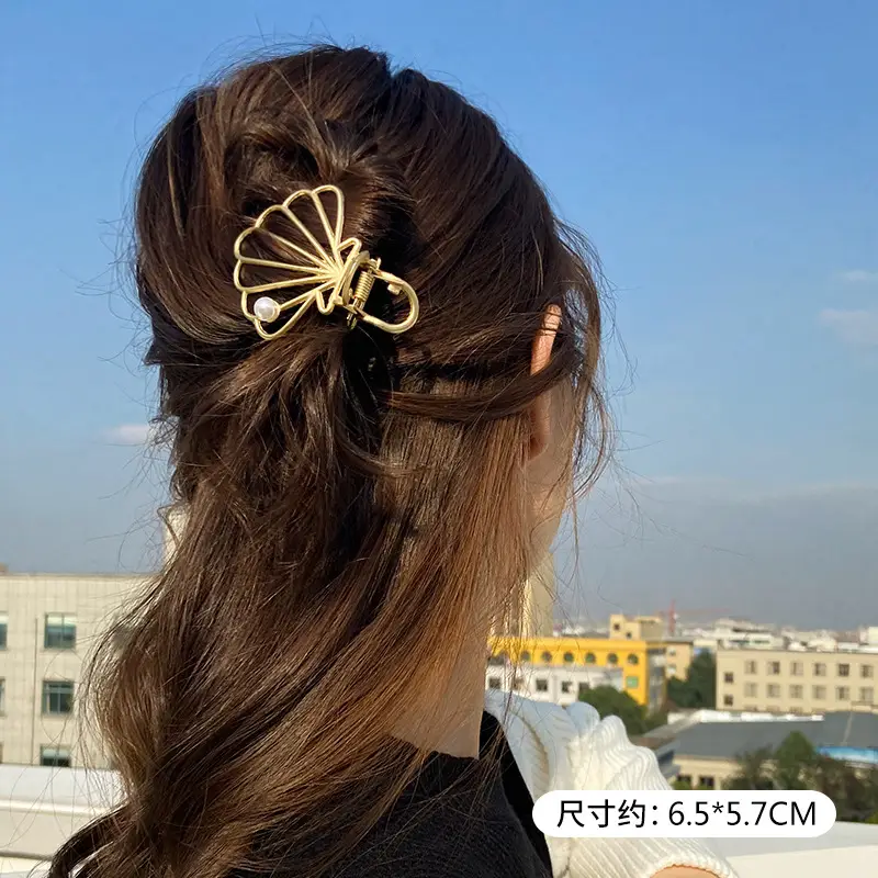 Korean Style Pearl Tassel Hairpin Clip for Women - Image 22