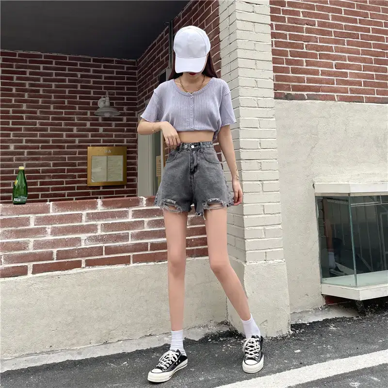 2025 Summer High Waist Slim Fit Jeans for Women — feature 34