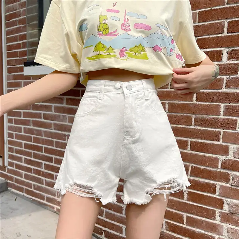 2025 Summer High Waist Slim Fit Jeans for Women - Image 2