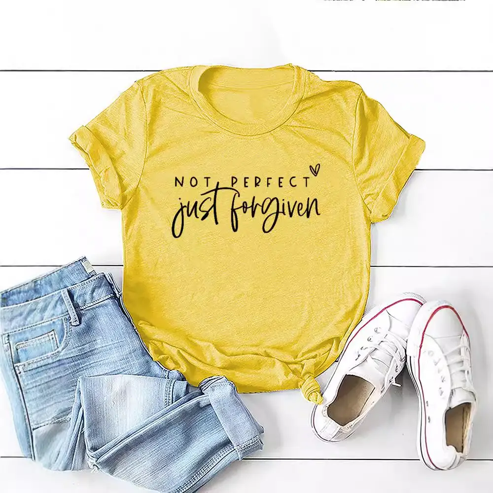Not Perfect Just For Given T-Shirt Black - Image 26