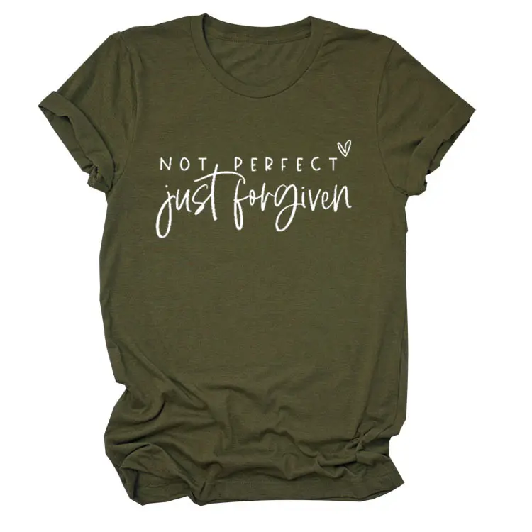 Not Perfect Just For Given T-Shirt Black - Image 10