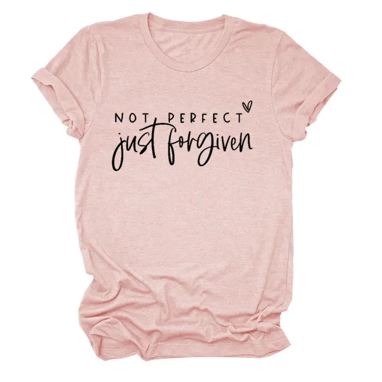 Not Perfect Just For Given T-Shirt Black - Image 6
