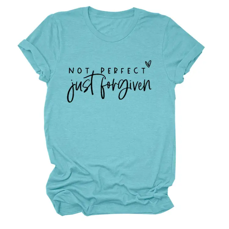 Not Perfect Just For Given T-Shirt Black - Image 7