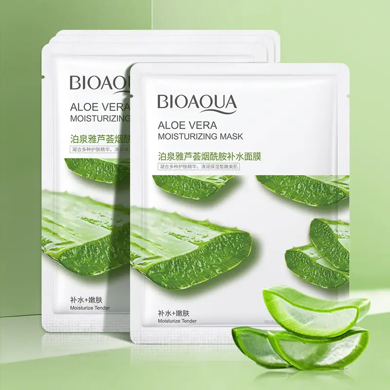 Plant Essence Moisturizing Mask 25g Aloe Niacinamide - Image 20