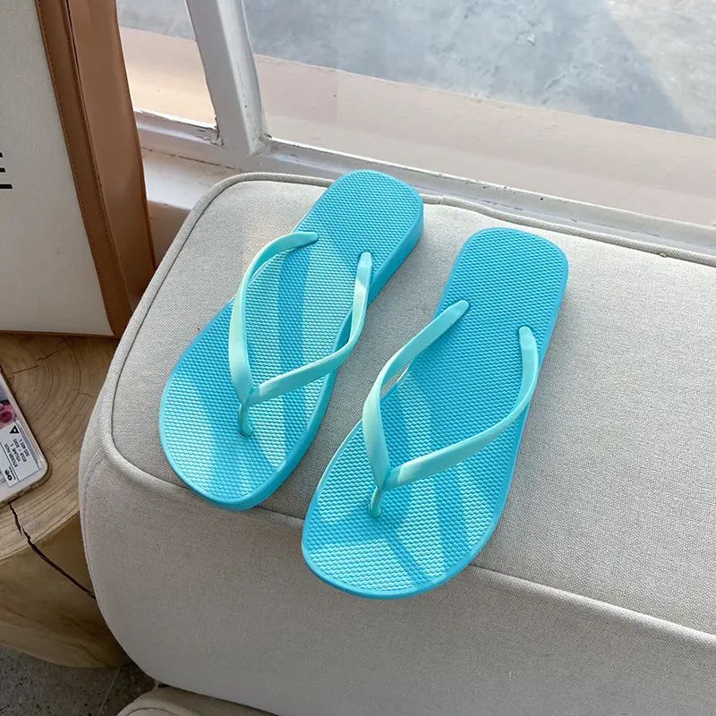 Orange Women's Flip Flops Summer Non-Slip