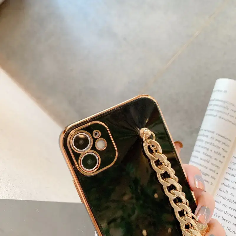 Black Gold Phone Case XR for 13 Pro Max