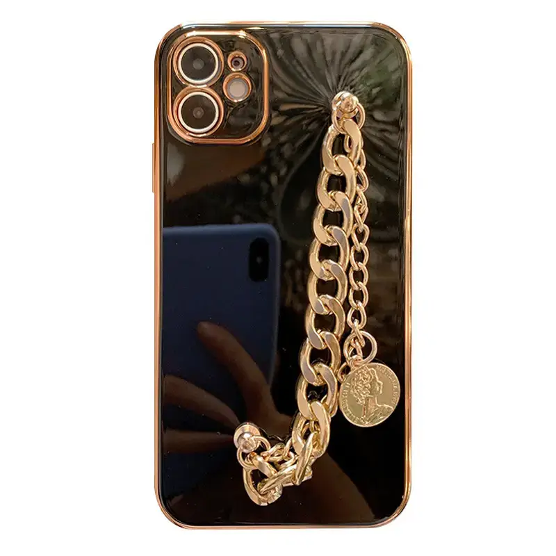 Black Gold Phone Case XR for 13 Pro Max