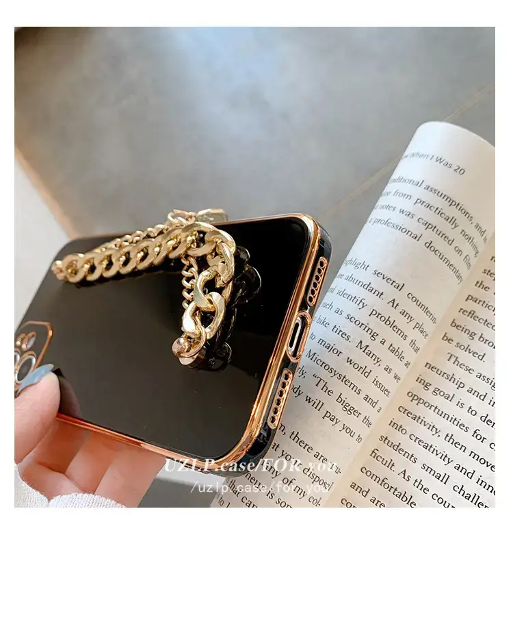 Black Gold Phone Case XR for 13 Pro Max — feature 12