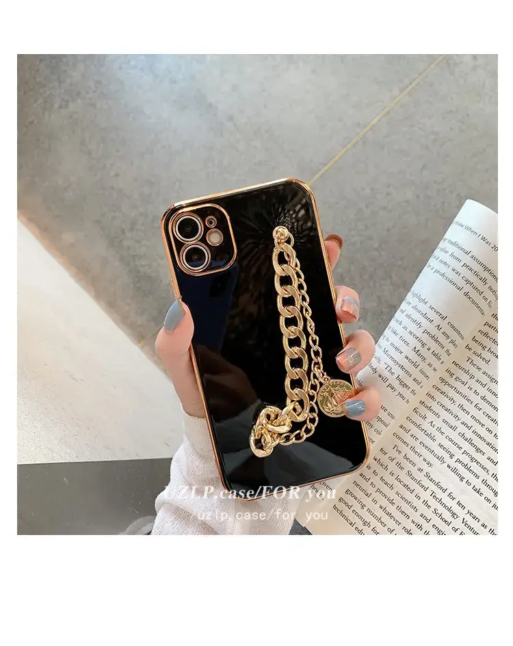 Black Gold Phone Case XR for 13 Pro Max — feature 2