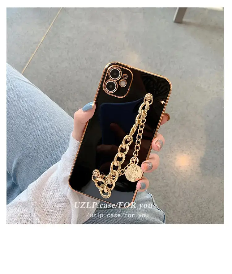 Black Gold Phone Case XR for 13 Pro Max — feature 4