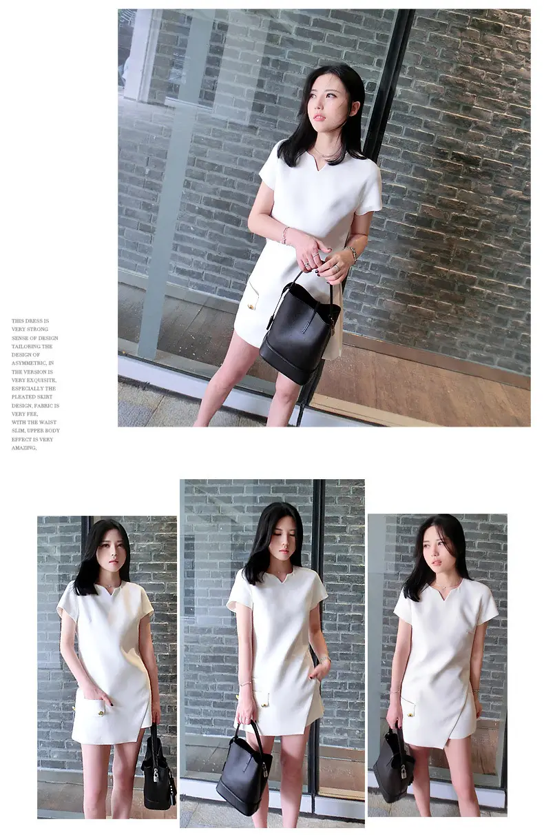 White 2-Piece Women's Summer Suit with Belted Shorts — feature 7