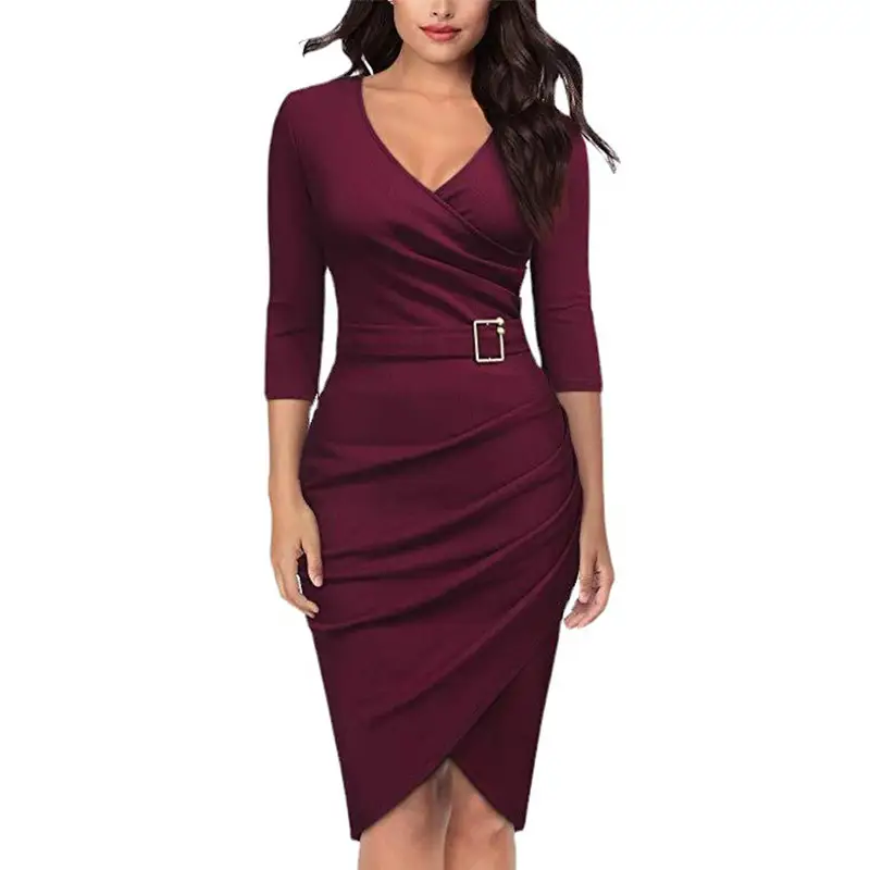 White Crossbody Belt Dress for Women Spring Summer 2023 - Image 8