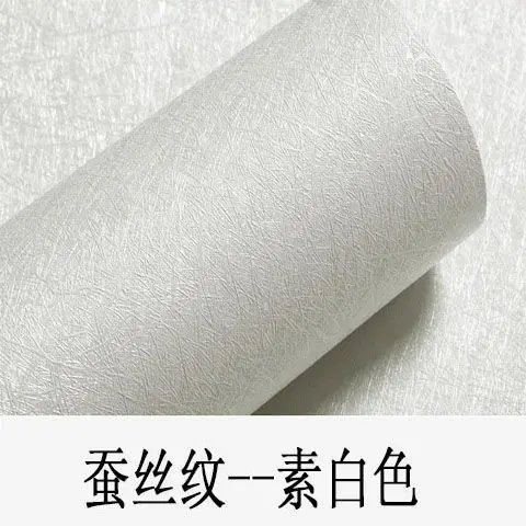 Factory wholesale self-adhesive linen fabric wallpaper warm dormitory bedroom plain solid color stickers Hotel background wall wallpaper