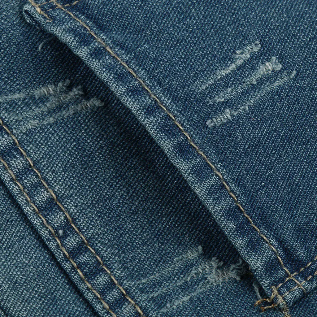 Women Denim Shorts High Waist Hole Washed Europe US — feature 6