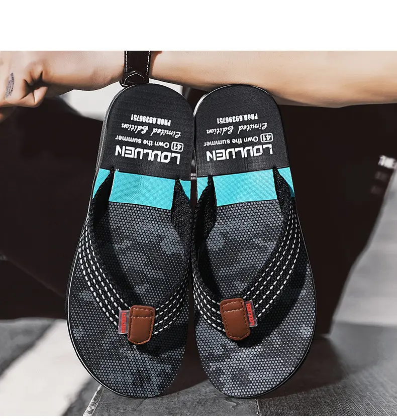 Men's Summer Non-Slip Flip Flops European American — feature 15