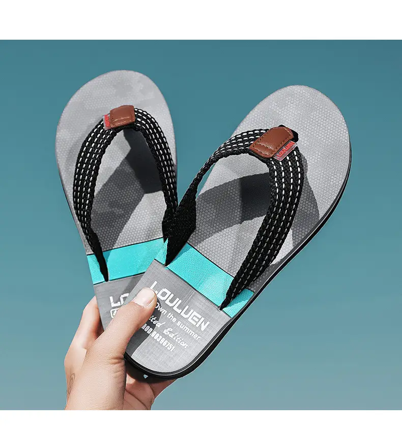 Men's Summer Non-Slip Flip Flops European American — feature 21