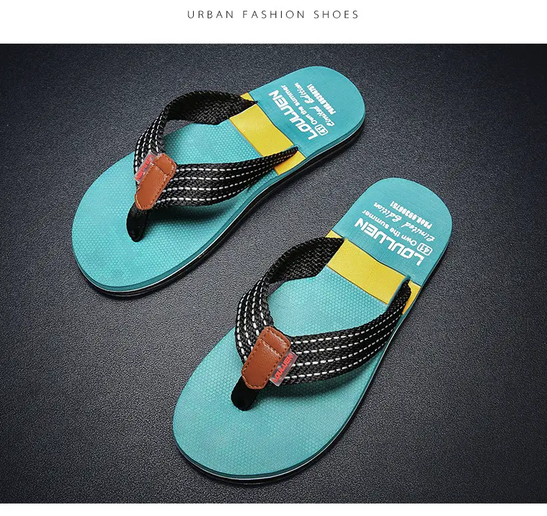 Men's Summer Non-Slip Flip Flops European American — feature 24