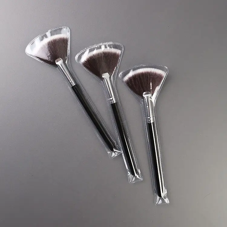 Cross-border Fan Blush Brush Set for Beauty Tools