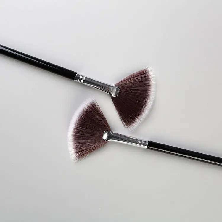 Cross-border Fan Blush Brush Set for Beauty Tools